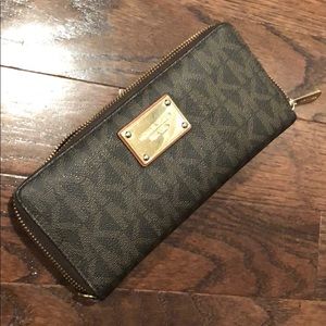 Brown Michael Kors wallet